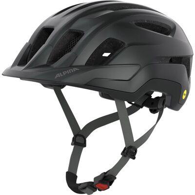 Olympic Sportswear Alpina sports tour helm paranus mips 52-56 mat zwart Olympic Sportswear Alpina sports tour helm paranus mips 52-56 mat zwart
