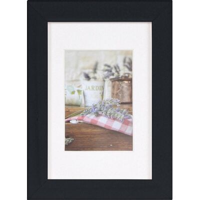 Henzo Fotolijst - - jardin - fotomaat 10x15 cm - zwart Henzo Fotolijst - - jardin - fotomaat 10x15 cm - zwart