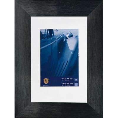 Henzo Fotolijst - - luzern - fotomaat 20x30 cm - zwart Henzo Fotolijst - - luzern - fotomaat 20x30 cm - zwart