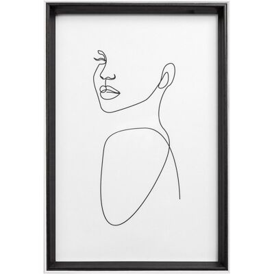 Walther Design 020x030cm zwart houten silhouet lijst - Fotolijst Walther Design 020x030cm zwart houten silhouet lijst - Fotolijst