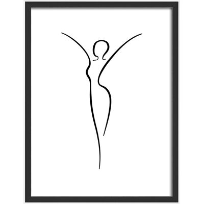 WALTHER DESIGN 030x040 cm Houten Silhouettrame - Fotolijst WALTHER DESIGN 030x040 cm Houten Silhouettrame - Fotolijst