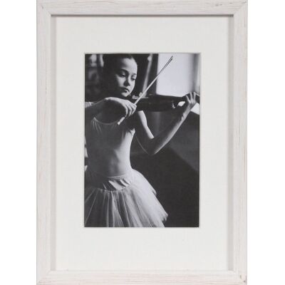 Henzo Fotolijst - - viola - fotomaat 13x18 cm - wit Henzo Fotolijst - - viola - fotomaat 13x18 cm - wit