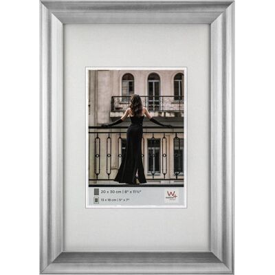 WALTHER DESIGN Venetia ontwerp lijst 030x040 cm zilver - Fotolijst WALTHER DESIGN Venetia ontwerp lijst 030x040 cm zilver - Fotolijst