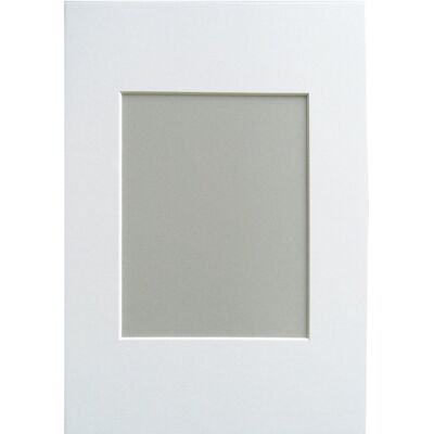Walther pa070s passe-partout - frameformaat 50x70 cm - formaat afbeelding 40x60 cm - polair wit Walther pa070s passe-partout - frameformaat 50x70 cm - formaat afbeelding 40x60 cm - polair wit