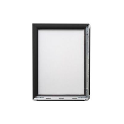 Seco kliklijst - a4 - zwart - aluminium - 25mm frame Seco kliklijst - a4 - zwart - aluminium - 25mm frame