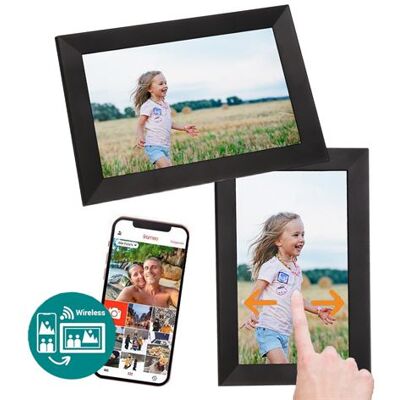 Benel Frameo Digitaal Fotolijst - 10,1 Inch - Zwart - Digitale Fotolijst Benel Frameo Digitaal Fotolijst - 10,1 Inch - Zwart - Digitale Fotolijst