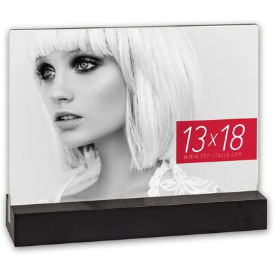 Zep Acryl AQ757B Dresda Zwart 13x18 cm - Fotolijst Zep Acryl AQ757B Dresda Zwart 13x18 cm - Fotolijst