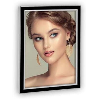Zep Delfi Zwart 15x20 cm Fotolijst Zep Delfi Zwart 15x20 cm Fotolijst
