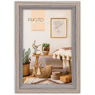 Zep Italia VZ668A Bruin-grijs Fotolijst 15x20 cm Zep Italia VZ668A Bruin-grijs Fotolijst 15x20 cm