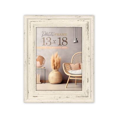 Zep PM268W Palermo Wit 15x20 cm - Fotolijst Zep PM268W Palermo Wit 15x20 cm - Fotolijst