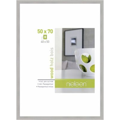 Nielsen Design Nielsen Fotolijst 8988035 Apollon Zilver 50x70 cm - Fotolijst Nielsen Design Nielsen Fotolijst 8988035 Apollon Zilver 50x70 cm - Fotolijst