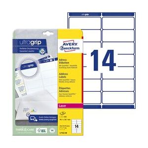 Adresetiketten Avery 560 stuks wit Adresetiketten Avery 560 stuks wit
