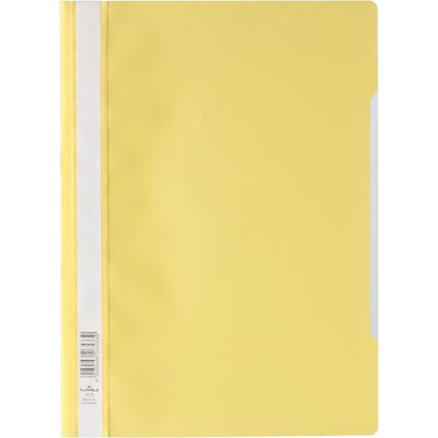 Durable snelhechtmap ft a4 geel 25 stuks Durable snelhechtmap ft a4 geel 25 stuks