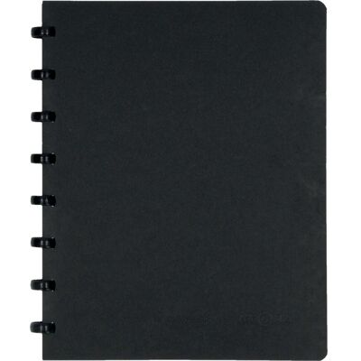 Atoma meetingbook, ft a5, zwart, gelijnd Atoma meetingbook, ft a5, zwart, gelijnd