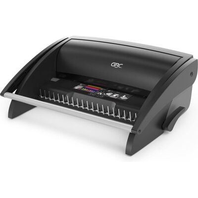 GBC combbind 110 pons inbindmachine voor a3 en a4 formaten - zwart GBC combbind 110 pons inbindmachine voor a3 en a4 formaten - zwart