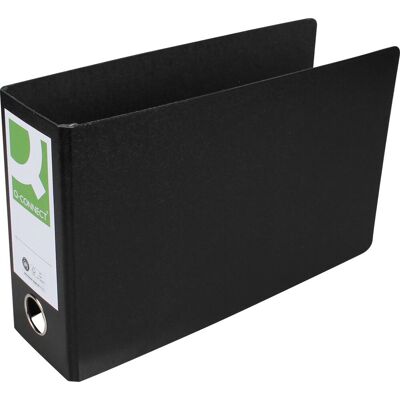 Q-CONNECT ordner voor ft a5 uit karton liggend rug van 8 cm zwart Q-CONNECT ordner voor ft a5 uit karton liggend rug van 8 cm zwart
