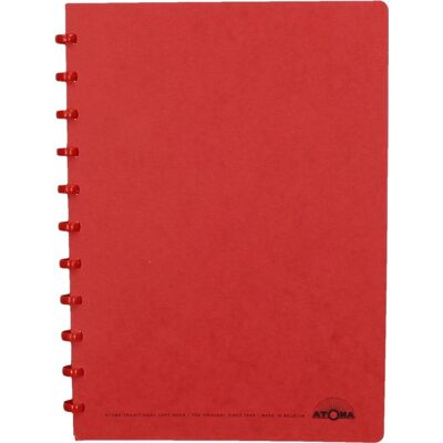 Atoma schrift ft a4 144 bladzijden geruit 5 mm rood Atoma schrift ft a4 144 bladzijden geruit 5 mm rood