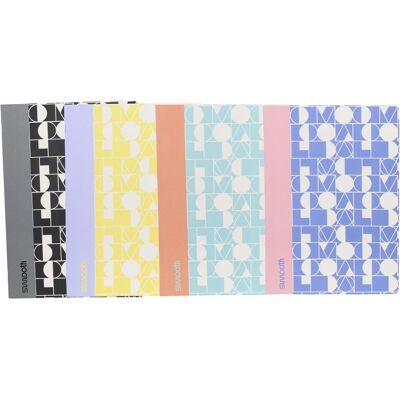 ANCOR schrift smooth a4 lijn 48 vel 90 grams krimp 4 stuks assorti - an-113204-c ANCOR schrift smooth a4 lijn 48 vel 90 grams krimp 4 stuks assorti - an-113204-c