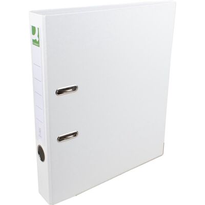 Q-CONNECT ordner, voor ft a4, volledig uit pp, rug van 5 cm, wit Q-CONNECT ordner, voor ft a4, volledig uit pp, rug van 5 cm, wit