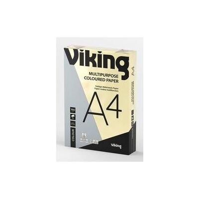 Gekleurd papier Viking A4 160 g/m² Pastelgeel 250 vellen Gekleurd papier Viking A4 160 g/m² Pastelgeel 250 vellen