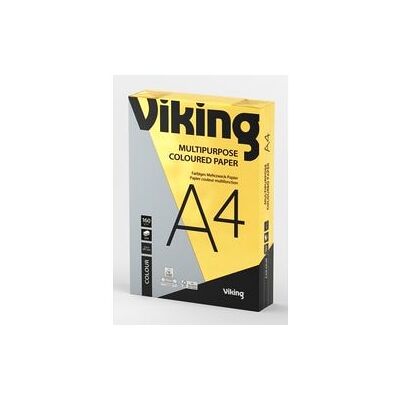 Gekleurd papier Viking A4 160 g/m² Felgeel 250 vellen Gekleurd papier Viking A4 160 g/m² Felgeel 250 vellen