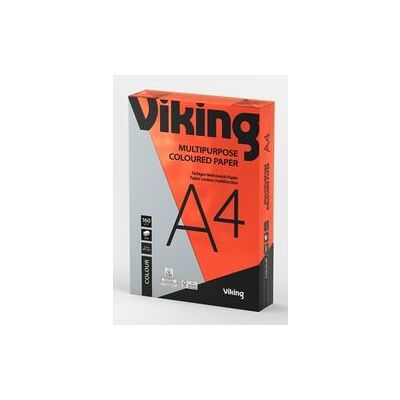 Gekleurd papier Viking A4 160 g/m² Felrood 250 vellen Gekleurd papier Viking A4 160 g/m² Felrood 250 vellen