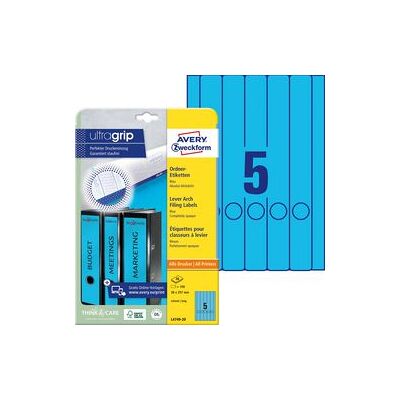 Avery L4749-20 Blauw Zelfklevende Etikettenbladen - Etikettenbladen Avery L4749-20 Blauw Zelfklevende Etikettenbladen - Etikettenbladen
