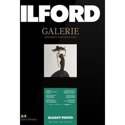 Ilford galerie glossy photo paper 260g igpgp a3 25 vel Ilford galerie glossy photo paper 260g igpgp a3 25 vel