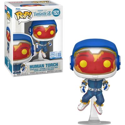 Funko pop! fantastic 4: first steps - human torch #1521 special edition exclusive Funko pop! fantastic 4: first steps - human torch #1521 special edition exclusive