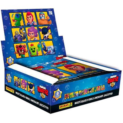 Panini Brawl stars trading cards flow packs display (24) Panini Brawl stars trading cards flow packs display (24)