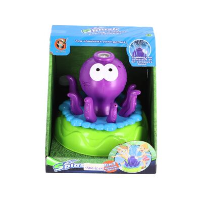 Watersproeier octopus met bellenblaas deluxe Watersproeier octopus met bellenblaas deluxe
