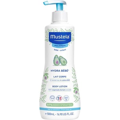 Mustela Hydra Bebe Lichaamslotion met Avocado - 500ml Mustela Hydra Bebe Lichaamslotion met Avocado - 500ml