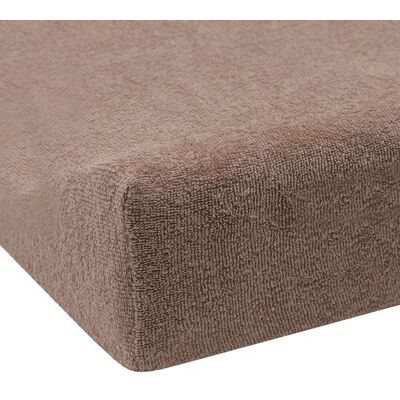 Jollein - aankleedkussenhoes badstof 50x70cm - zachte hoes baby aankleedkussen - milky coffee Jollein - aankleedkussenhoes badstof 50x70cm - zachte hoes baby aankleedkussen - milky coffee