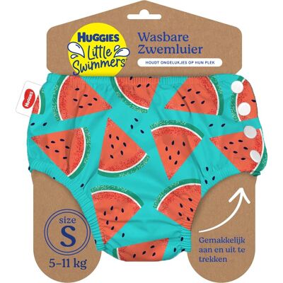 Huggies little swimmers - zwemluier wasbaar - maat 2/3 - 5 tot 11 kg - herbruikbaar zwembroekje - 1 stuk Huggies little swimmers - zwemluier wasbaar - maat 2/3 - 5 tot 11 kg - herbruikbaar zwembroekje - 1 stuk
