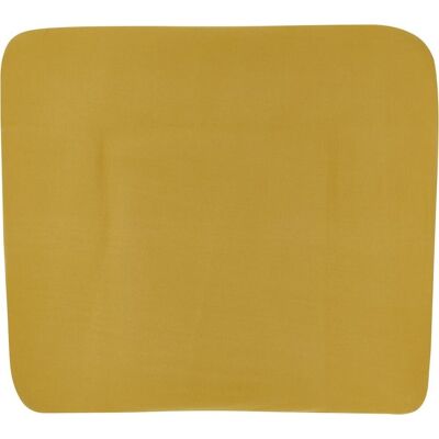 Meyco baby uni aankleedkussenhoes - honey gold - 85x75cm Meyco baby uni aankleedkussenhoes - honey gold - 85x75cm