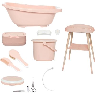 Bébé-jou 7-delige badset sense pale pink Bébé-jou 7-delige badset sense pale pink