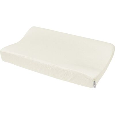 Meyco baby uni aankleedkussenhoes - pre-washed hydrofiel - natural - 50x70cm Meyco baby uni aankleedkussenhoes - pre-washed hydrofiel - natural - 50x70cm