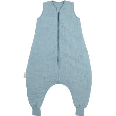 Meyco baby uni baby winter slaapoverall jumper - pre-washed hydrofiel - jeans blue - 80cm - 2.0 tog Meyco baby uni baby winter slaapoverall jumper - pre-washed hydrofiel - jeans blue - 80cm - 2.0 tog