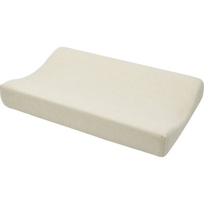 Meyco baby uni aankleedkussenhoes - badstof - soft sand - 50x70cm Meyco baby uni aankleedkussenhoes - badstof - soft sand - 50x70cm