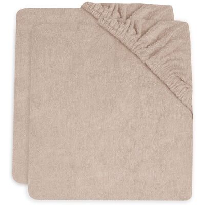 Jollein aankleedkussenhoes badstof 75x85cm wild rose (2pack) Jollein aankleedkussenhoes badstof 75x85cm wild rose (2pack)