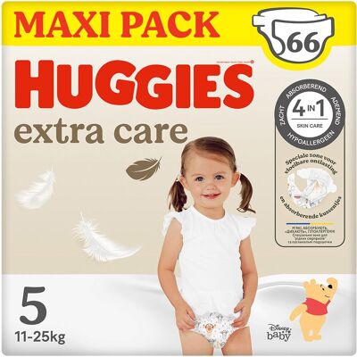 Huggies Extra Care Luiers - Pack 1-5 - Baby Huggies Extra Care Luiers - Pack 1-5 - Baby