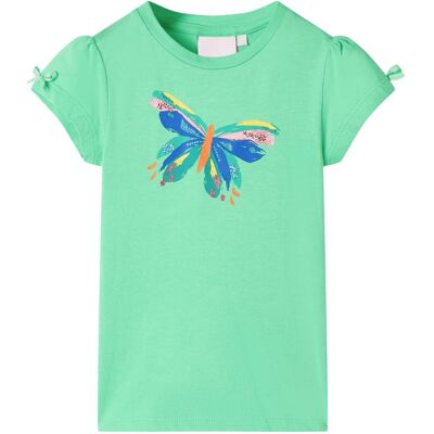 VidaXL Kindershirt 104 lichtgroen VidaXL Kindershirt 104 lichtgroen