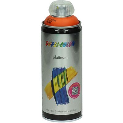 DUPLI-COLOR - Platinum - verkeersorange - satijn - Spuitverf DUPLI-COLOR - Platinum - verkeersorange - satijn - Spuitverf