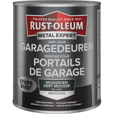 Rust-oleum 1071356 - verf garagedeur-ral 6005-750mlmetal expert 1 stuks Rust-oleum 1071356 - verf garagedeur-ral 6005-750mlmetal expert 1 stuks