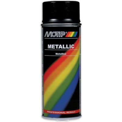 Motip Metallic lak zwart Wit Motip Metallic lak zwart Wit