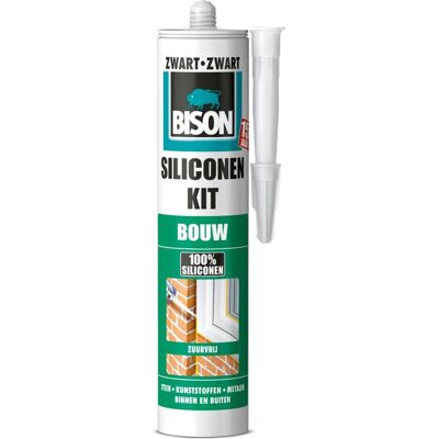 Bison siliconen kit bouw zwart Bison siliconen kit bouw zwart