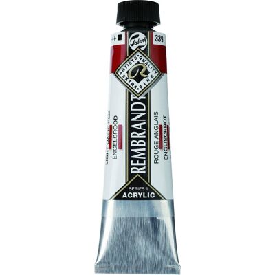 Rembrandt acryl verf serie 1 light oxide red (339) Rembrandt acryl verf serie 1 light oxide red (339)
