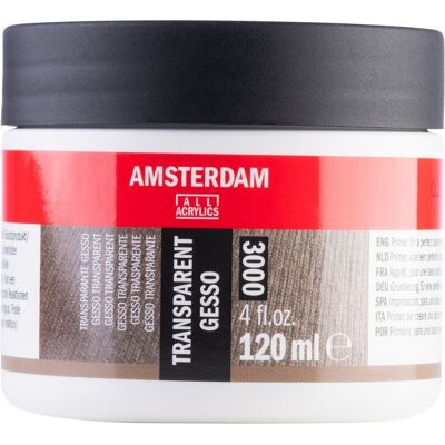 Amsterdam transparante gesso 3000 mini 120 ml Amsterdam transparante gesso 3000 mini 120 ml