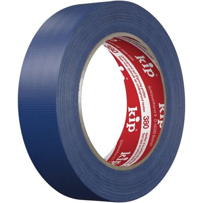 Kip 380 - fijne lijn weefsel duct tape - blauw 30 mm x 50 m - zeer dunne fineline textieltape voor stuc- en pleisterwerk binnen en buiten - 70 mesh polyesterweefsel met pe-coating en acrylaatlijm - uv-filter en temperatuurbestendig tot 60°c Kip 380 - fijne lijn weefsel duct tape - blauw 30 mm x 50 m - zeer dunne fineline textieltape voor stuc- en pleisterwerk binnen en buiten - 70 mesh polyesterweefsel met pe-coating en acrylaatlijm - uv-filter en temperatuurbestendig tot 60°c