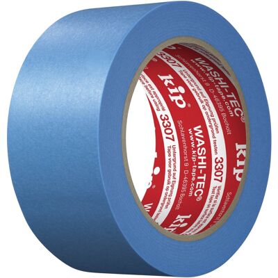 Kip fineline tape 3307 afplaktape 48 mm blauw washi-tec schilderstape tape Kip fineline tape 3307 afplaktape 48 mm blauw washi-tec schilderstape tape